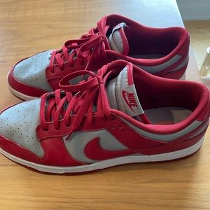 Nike dunk low grey varsity size 12